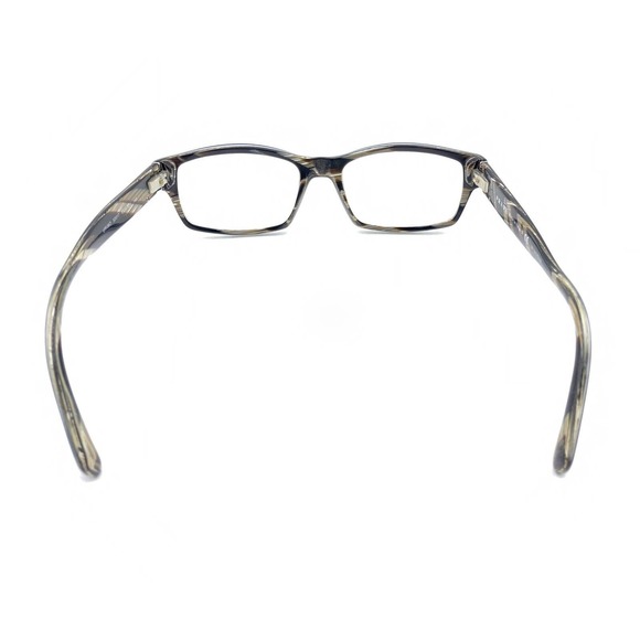 Prada VPR 06O EAR-1O1 Blue Brown Rectangle Eyeglasses Frames 53-17 145 Italy - Picture 5 of 12